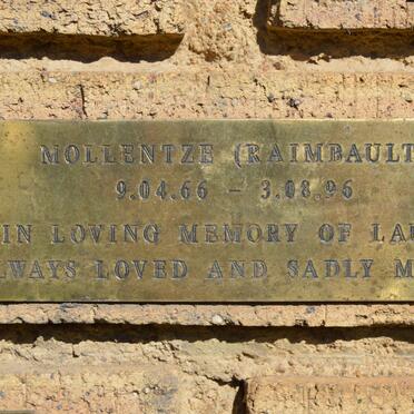 MOLLENTZE Laura nee RAIMBAULT 1966-1996