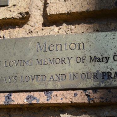 MENTON Mary Clare