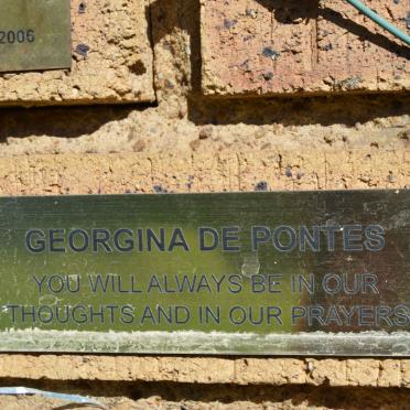 PONTES Georgina, de