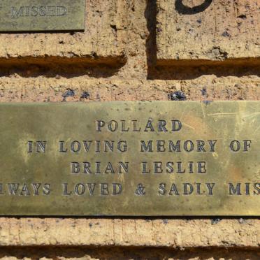 POLLARD Brian Leslie
