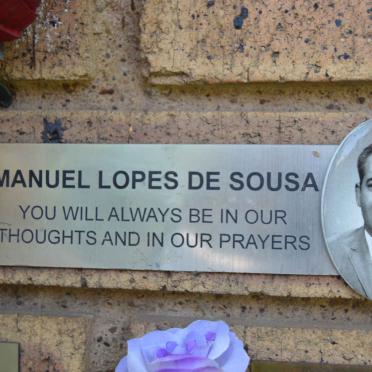 SOUSA Manuel Lopes, de