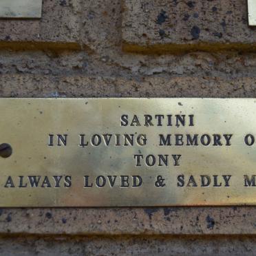 SARTINI Tony