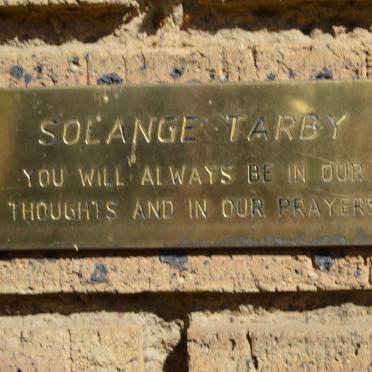 TARBY Solange