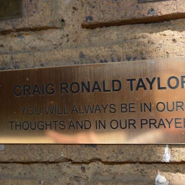 TAYLOR Craig Ronald
