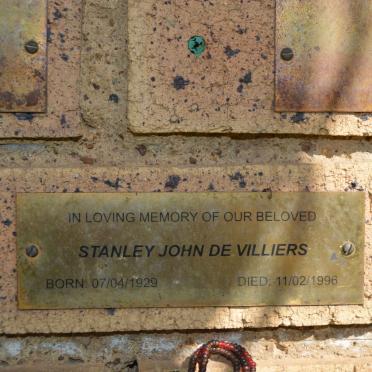 VILLIERS Stanley John, de 1929-1996