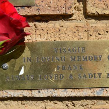 VISAGIE Frank