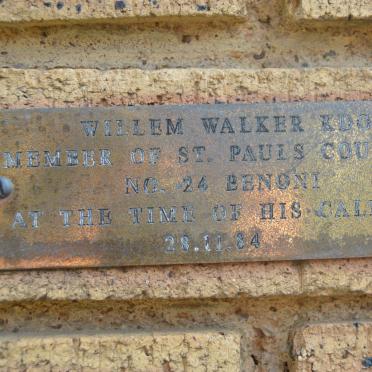 WALKER Willem -1984