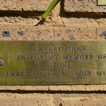 WALKINSHAW June