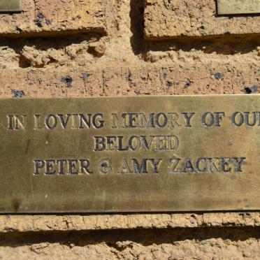 ZACKEY Peter &amp; Amy