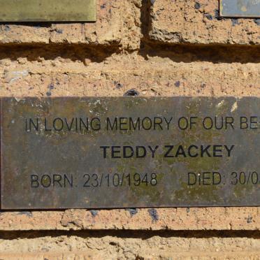 ZACKEY Teddy 1948-2009