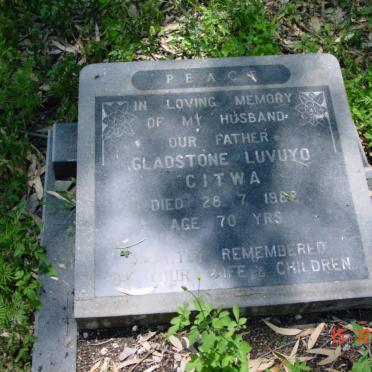 CITWA Gladstone Luvuyo -198?