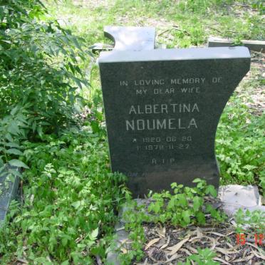 NDUMELA Albertina 1920-1978