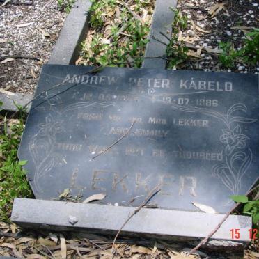LEKKER Andrew Peter Kabelo -1986