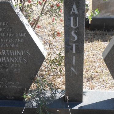 AUSTIN Marthinus Johannes 1909-1982 &amp; Aletta Elizabeth 1910-1987