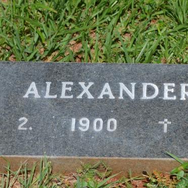 ALEXANDER Elsie nee MILLIGAN 1900-1981