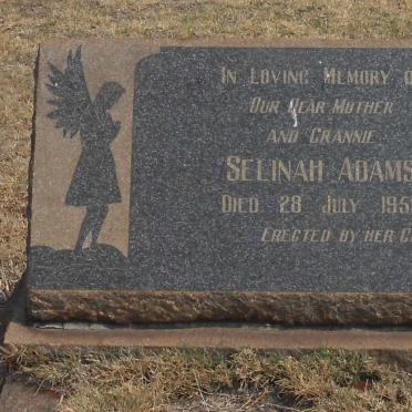 ADAMS Selinah -1950