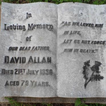 ALLAN David -1930