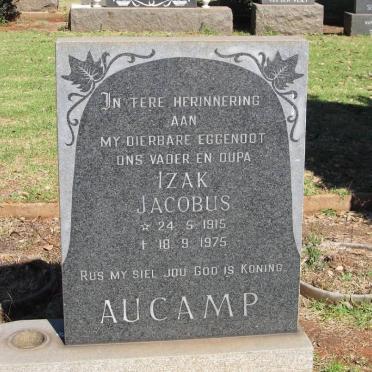 AUCAMP Izak Jacobus 1915-1975