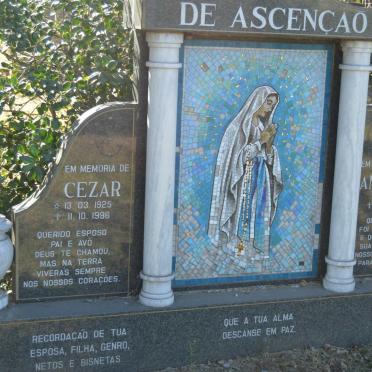 ASCENÇAO Cezar, de 1925-1996 &amp; Angelina 1923-1997