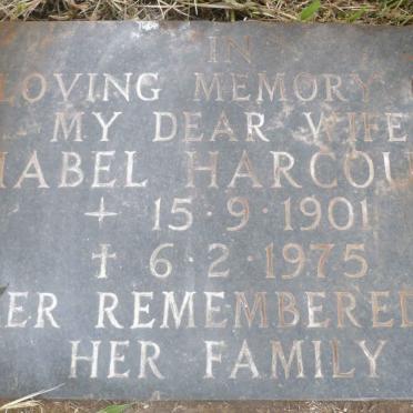 HARCOURT Mabel nee ANGUS 1901-1975