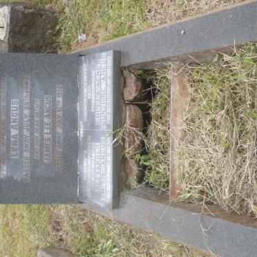 ANGUS James Lee -1952 &amp; Lena -1949 :: ANGUS Alexander Smith 1907-1973 &amp; Engela Agnes Sunshine 1906-1975