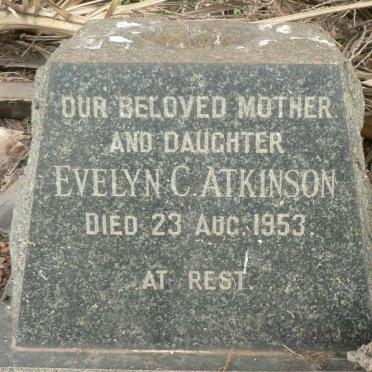 ATKINSON Evelyn C. -1953