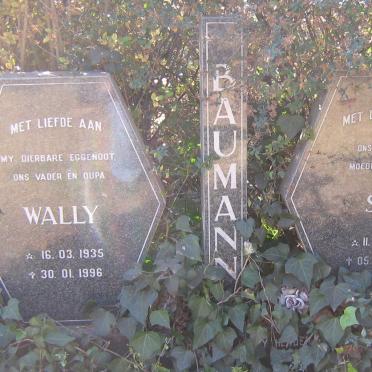 BAUMANN Wally 1935-1996 &amp; Sue 1933-2002