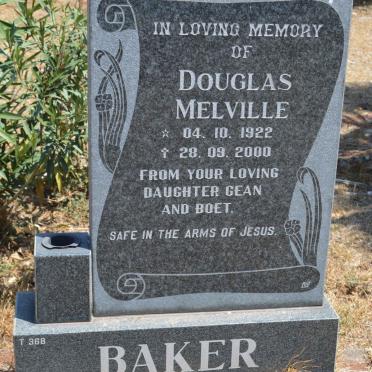 BAKER Douglas Melville 1922-2000