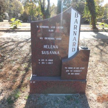 BARNARD Helena Susanna 1968-1997