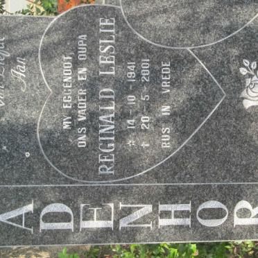 BADENHORST Reginald Leslie 1941-2001