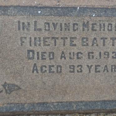 BATTEN Finette -1937