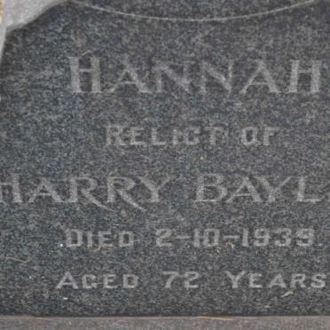 BAYLEY Hannah -1939