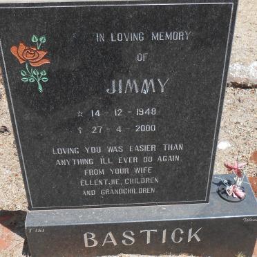 BASTICK Jimmy 1948-2000