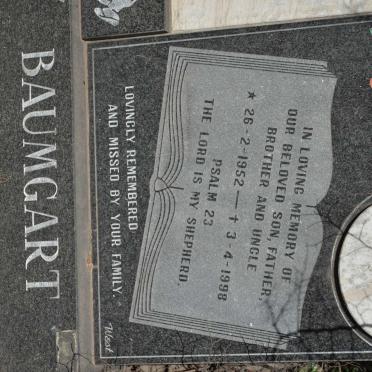 BAUMGART ? 1952-1998