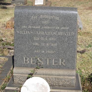 BESTER William Abraham 1893-1958