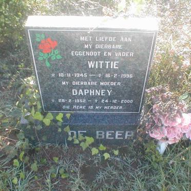 BEER Wittie, de 1945-1996 &amp; Daphney 1952-2000