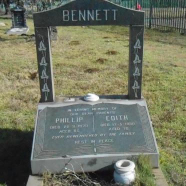 BENNETT Phillip -1979 &amp; Edith -1980