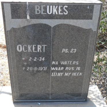 BEUKES Ockert 1934-1971
