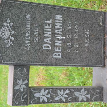 BEZUIDENHOUT Daniel Benjamin 1947-1953