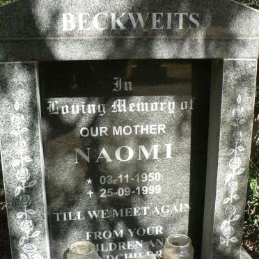 BECKWEITS Naomi 1950-1999