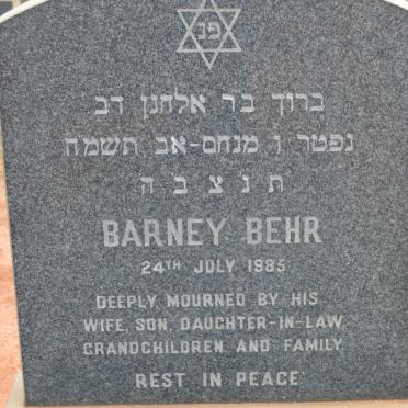 BEHR Barney -1985