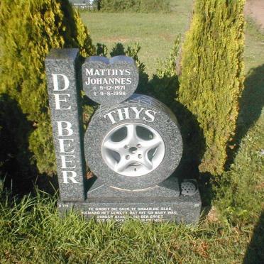 BEER Matthys Johannes, de 1971-1998