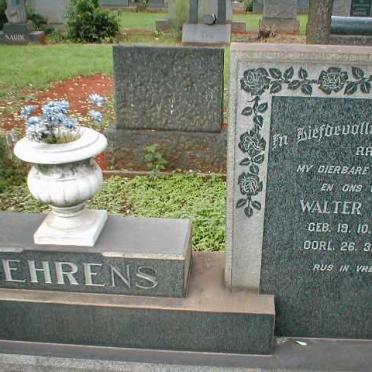 BEHRENS Walter Edwin 1884-1956