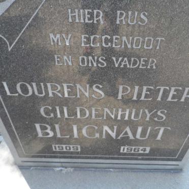 BLIGNAUT Lourens Pieter Gildenhuys 1909-1964