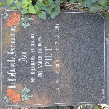 BOTHMA Piet 1931-1997
