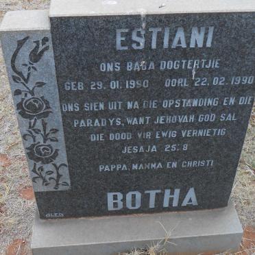 BOTHA Estiani 1990-1990