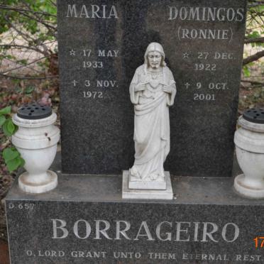 BORRAGEIRO Domingos 1922-2001 &amp; Maria 1933-1972