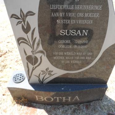 BOTHA Susan 1945-2000