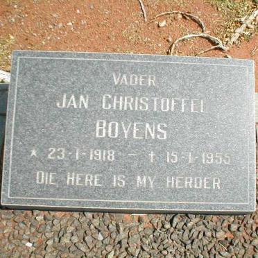 BOYENS Jan Christoffel 1918-1955