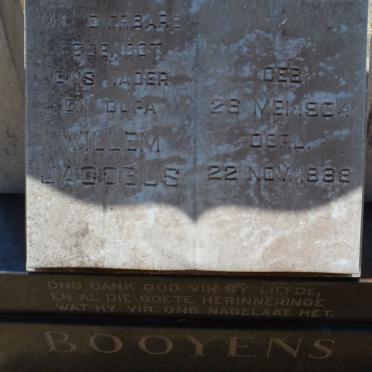 BOOYENS Willem Jacobus 1904-19?8